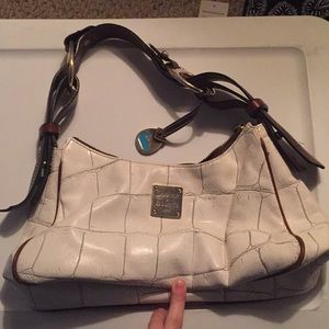 Dooney & Bourke white purse